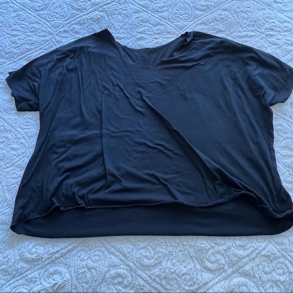 Soft black tee